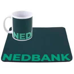 Coffee Mug & Rectangle Mousepad Hamper image